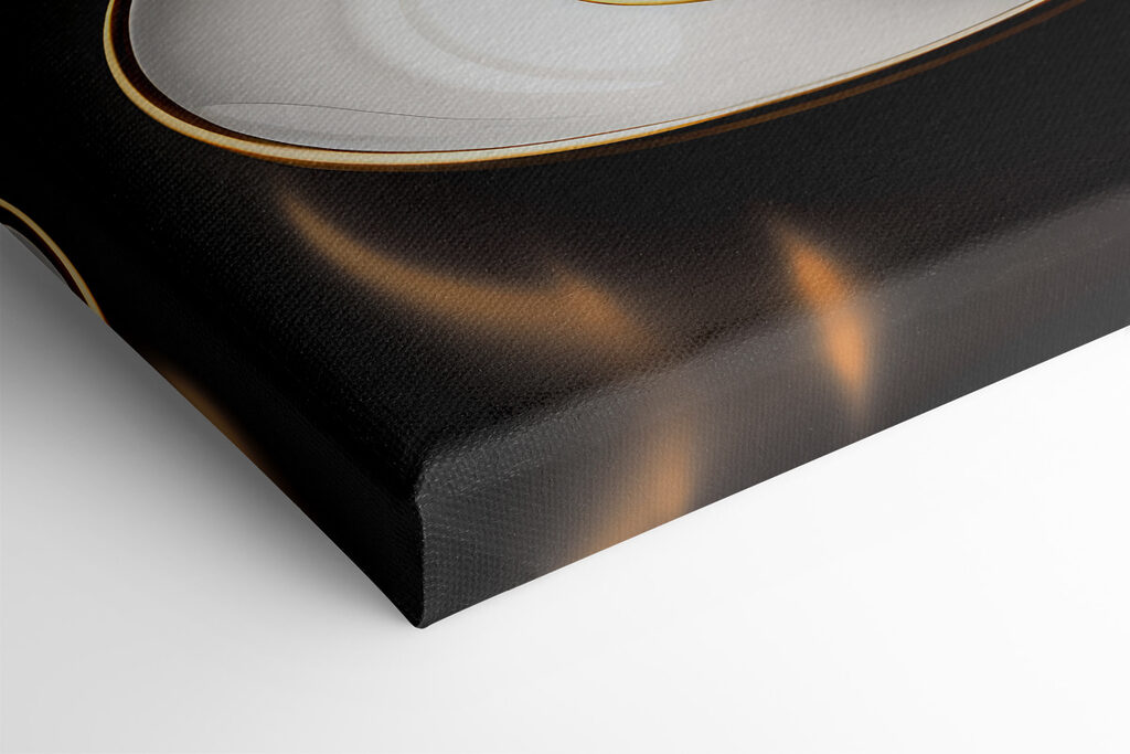 A cup of coffee and a flower