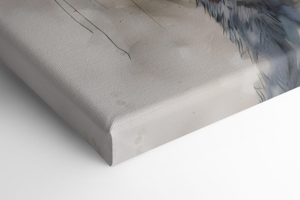 A watercolor of a deer