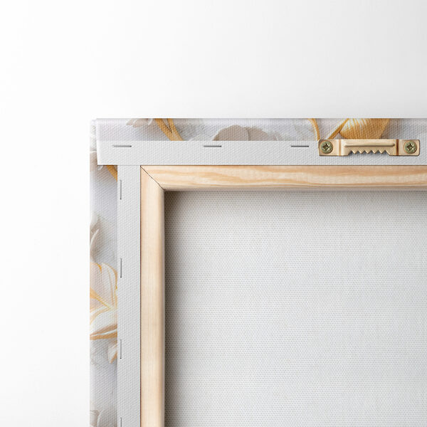 Elegantní květinový design v krémové a béžové barvě Elegantní květinový design v krémové a béžové barvě