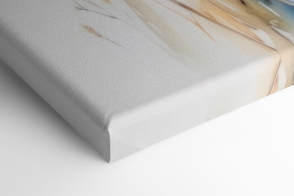 A painting of flowers and leaves A painting of flowers and leaves