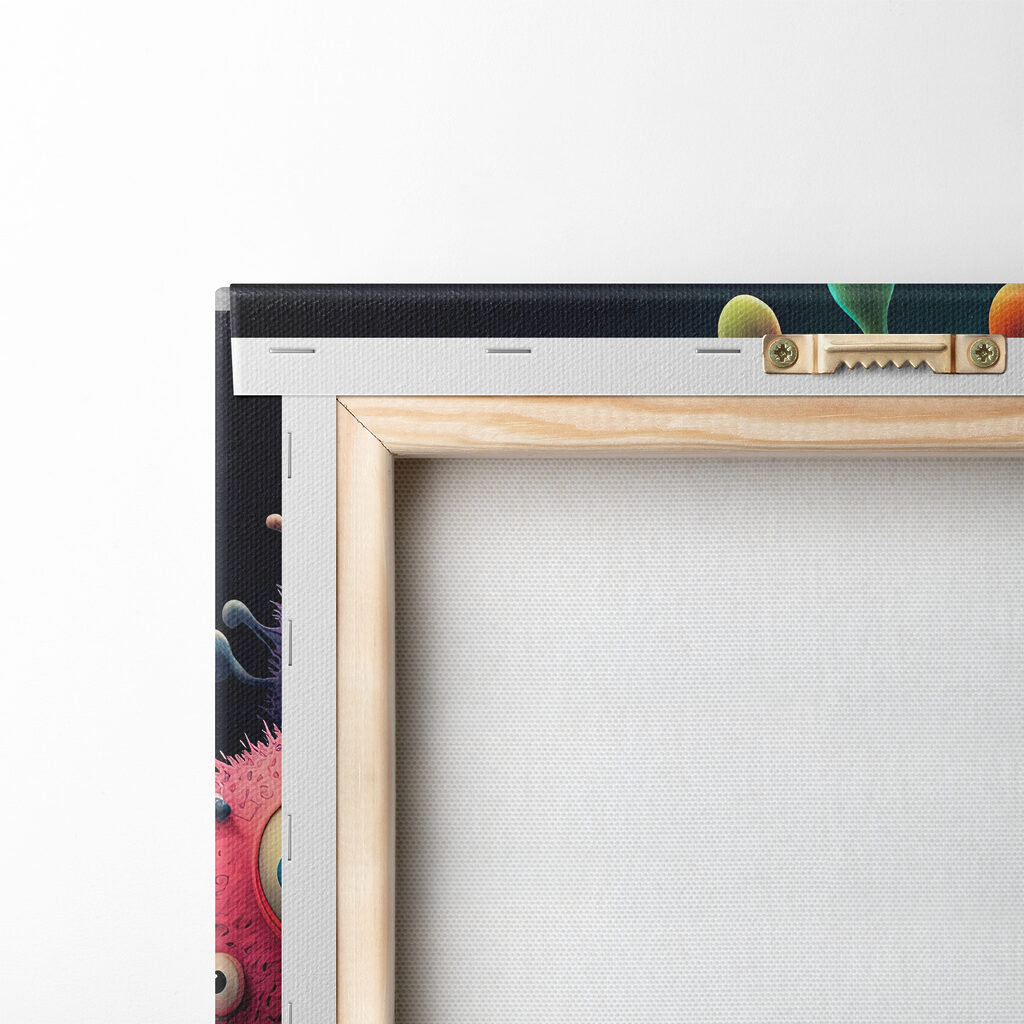 A group of colorful monsters A group of colorful monsters