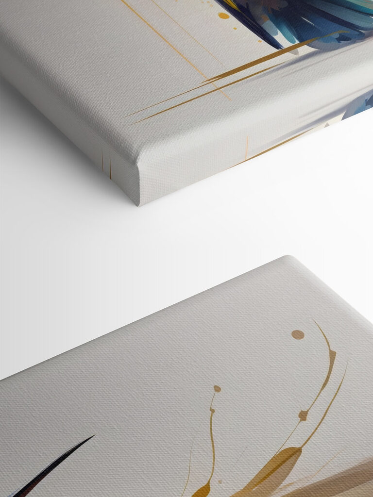 A bird with wings spread A bird with wings spread