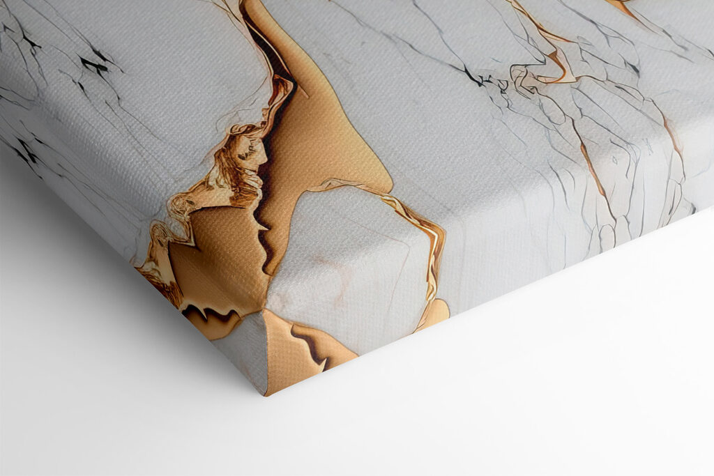 Elegant marble with amber swirls Elegant marble with amber swirls