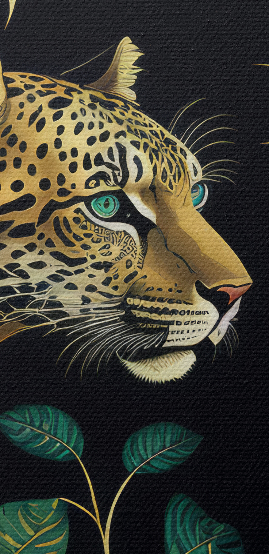Leopard v džungli