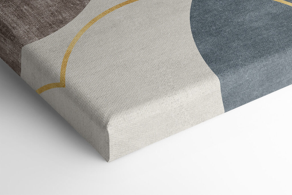 A close up of a pattern