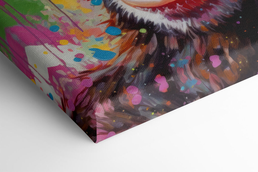 A monkey wearing headphones and sunglasses