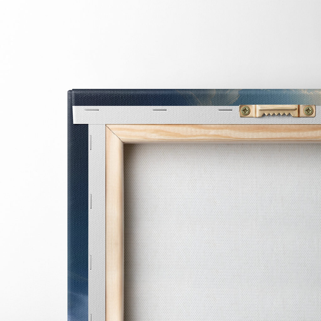 A man in a robe standing in the water