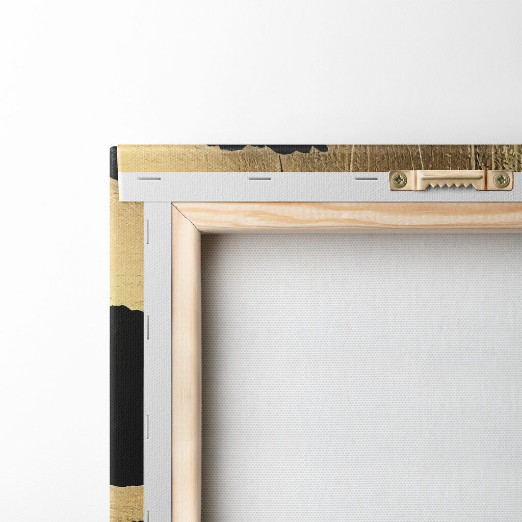 Shattered Elegance in Monochrome and Metallic