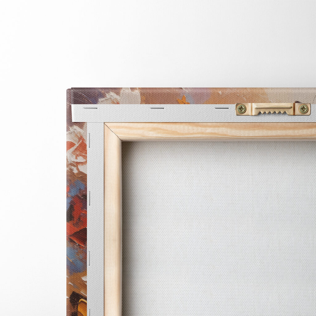 A painting of butterflies