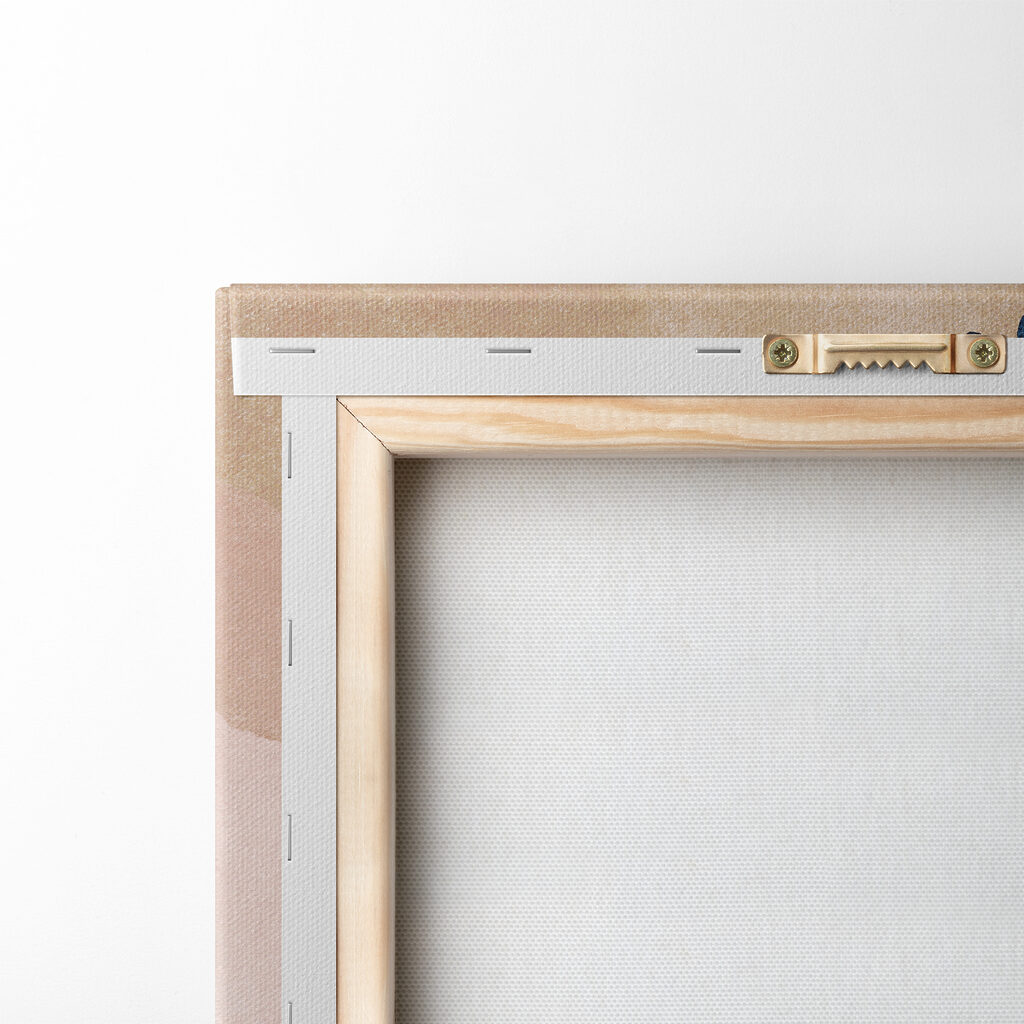 A painting of different shapes and colors