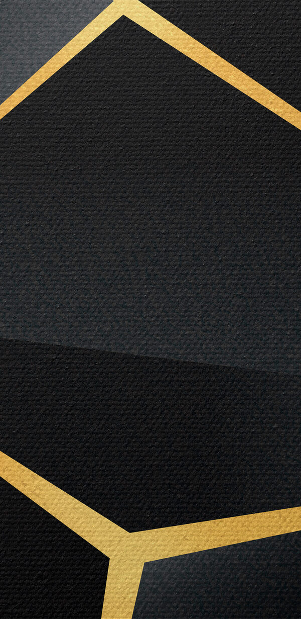 Elegantní černý geometrický design s akcenty Elegantní černý geometrický design s akcenty