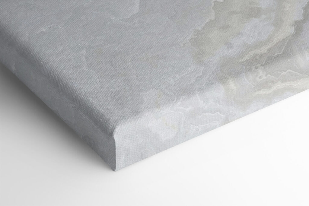 A close up of a marble