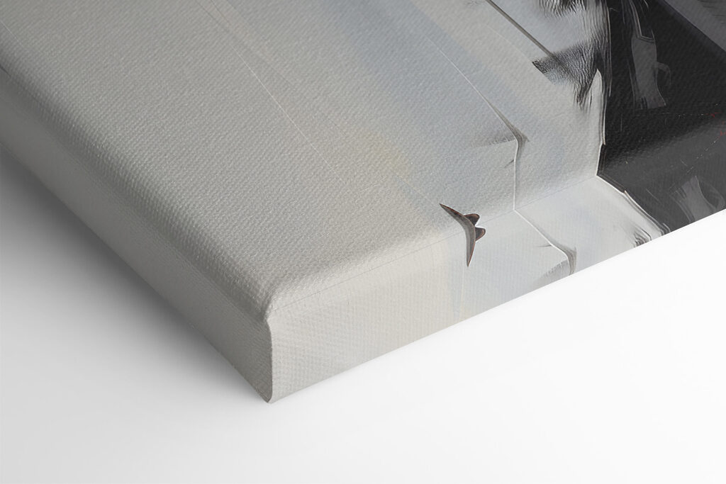 A painting of a woman