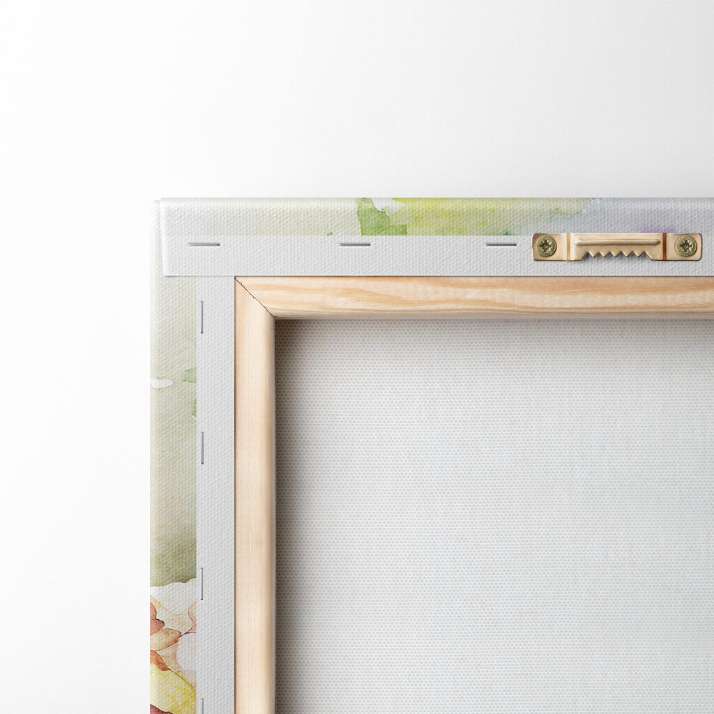 A watercolor painting of flowers