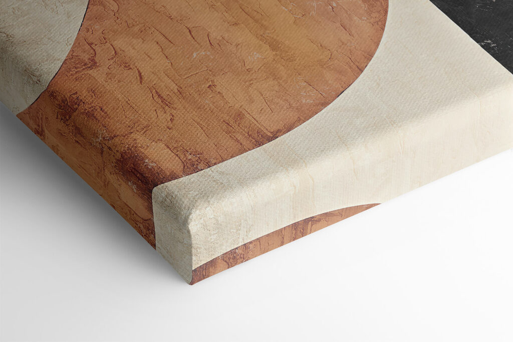 A painting of different colors