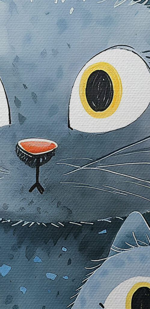 A cat and a cat A cat and a cat