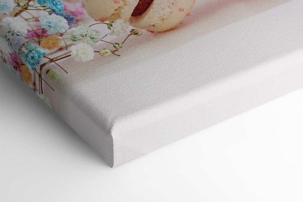 A stack of colorful cookies