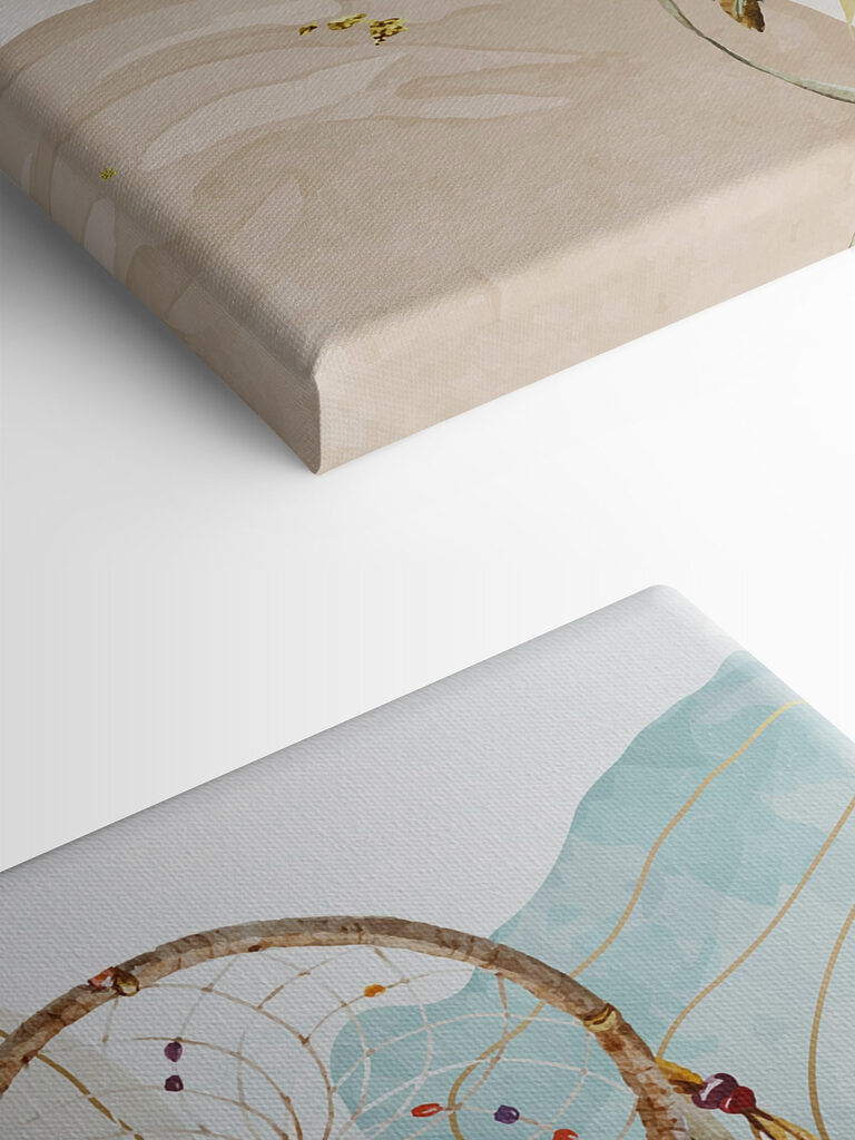 A dream catcher with feathers A dream catcher with feathers