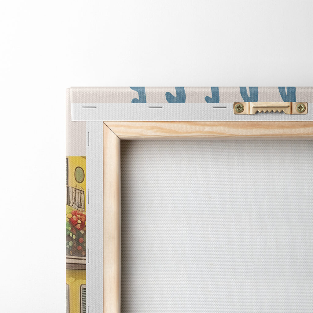 A hand holding glasses with drinks in front of a city