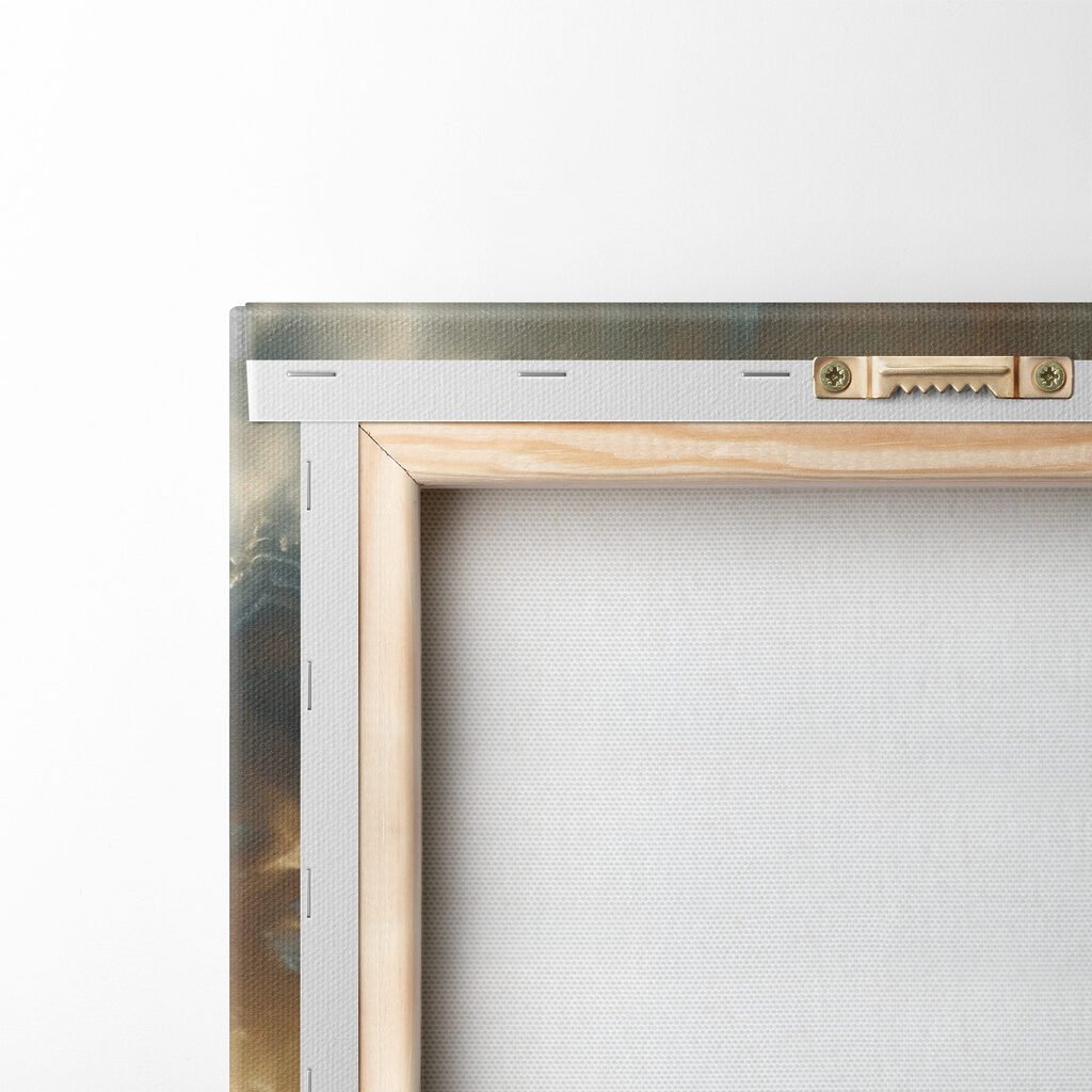 A lighthouse in the sea