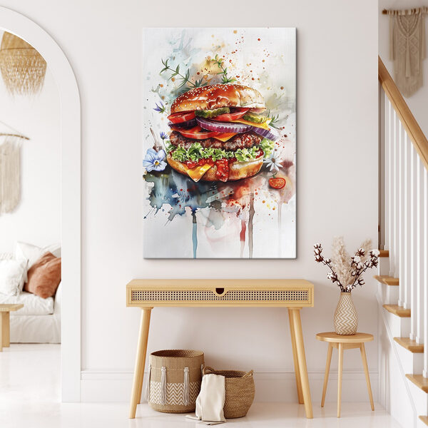 Akvarel hamburgeru Akvarel hamburgeru