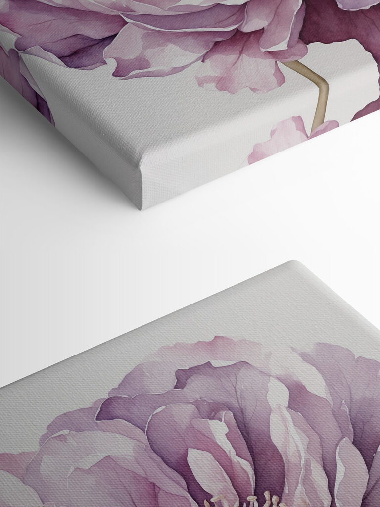 Delicate bloom in soft pastel hues