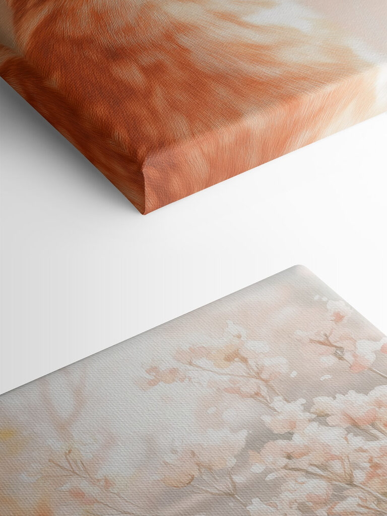 Two cats looking out a window