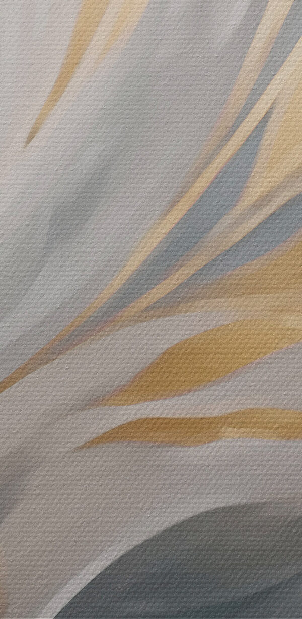 Elegantní vlny v jemných barvách. Elegantní vlny v jemných barvách.