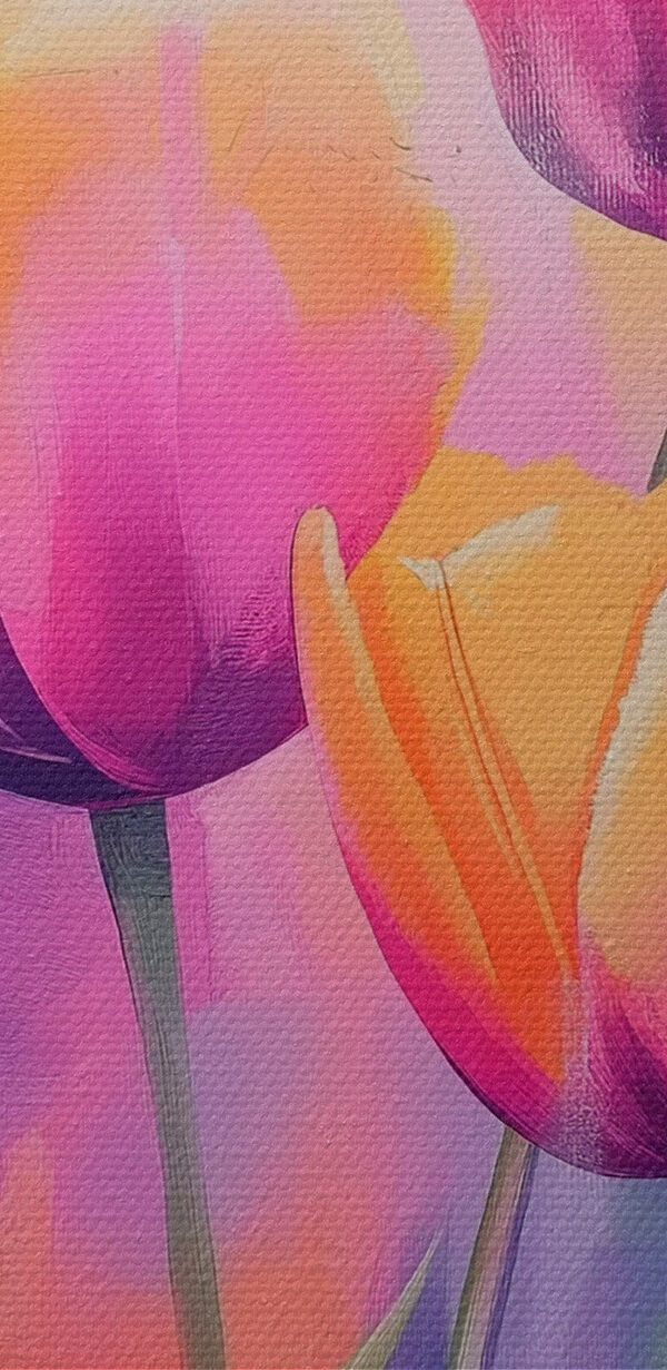 Malování tulipánů Malování tulipánů