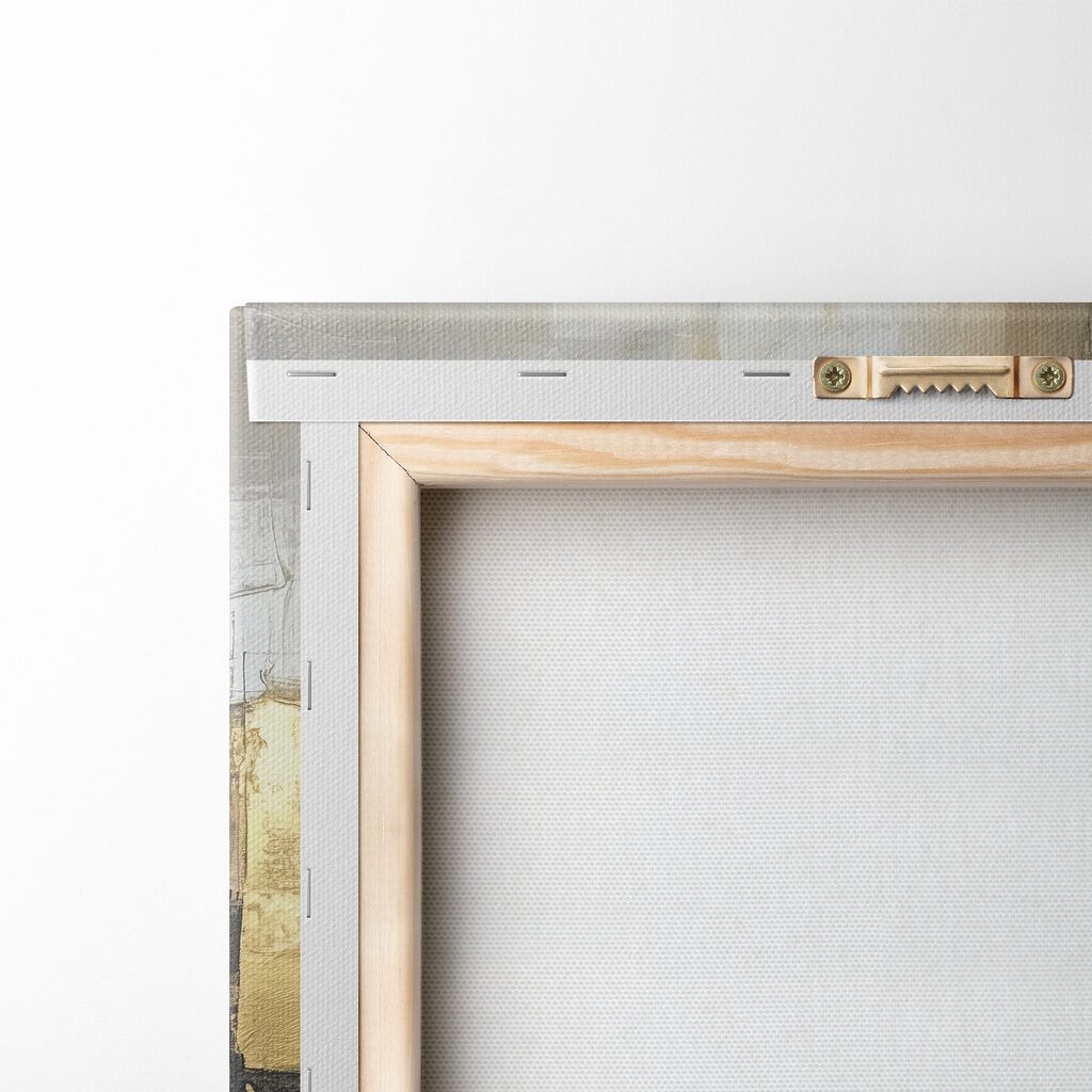 Painting of a city skyline