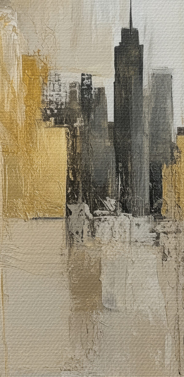 Malba panoramatu města Malba panoramatu města
