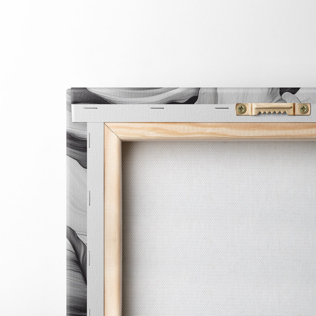 Elegant floral design in monochrome hues Elegant floral design in monochrome hues