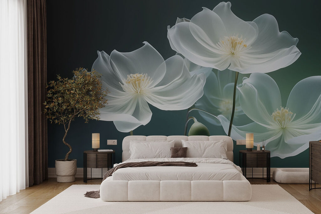 Delicate blooms in soft hues Delicate blooms in soft hues