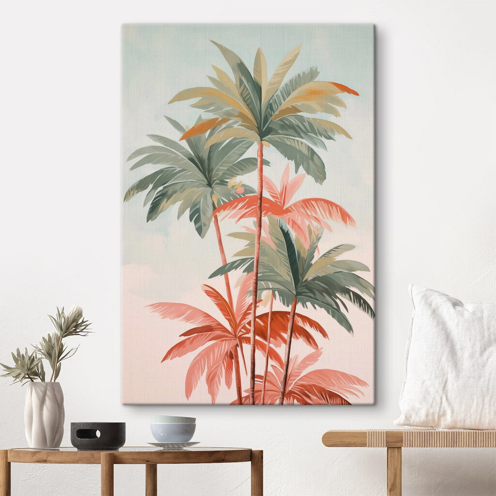 Group of palm trees