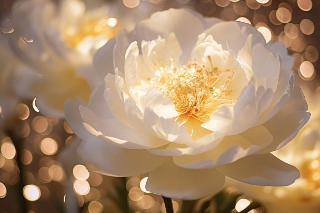 Delicate petals in soft hues