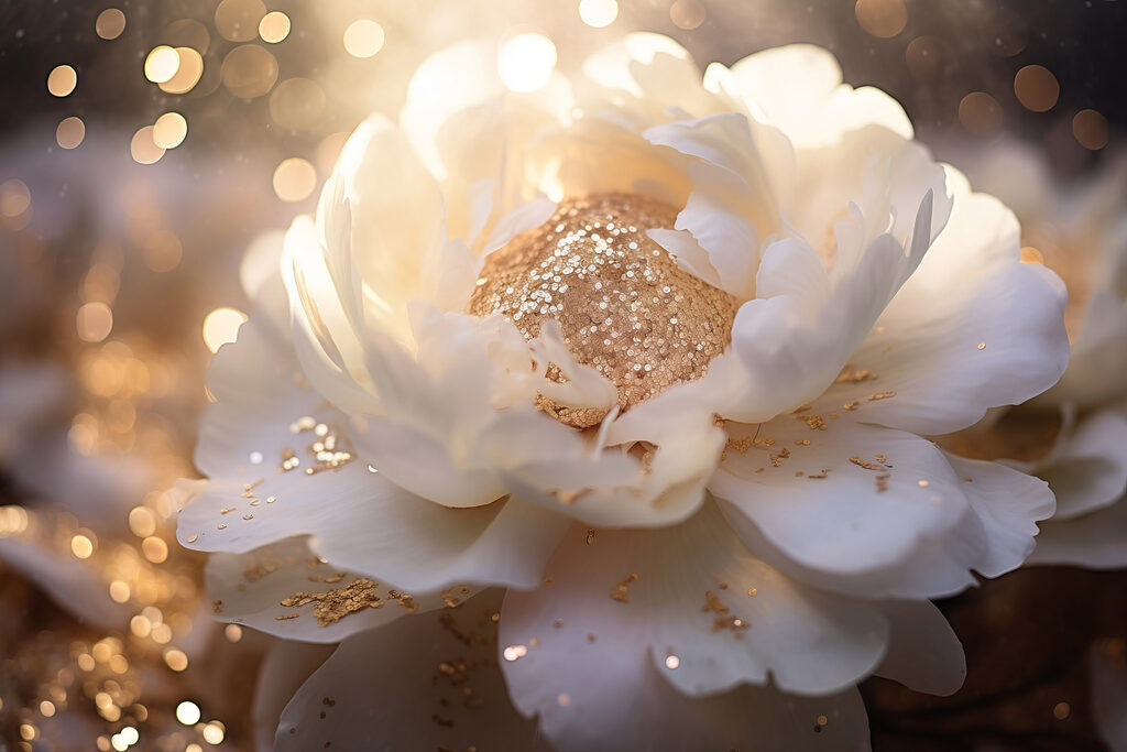 Elegant flower in soft lighting Elegant flower in soft lighting