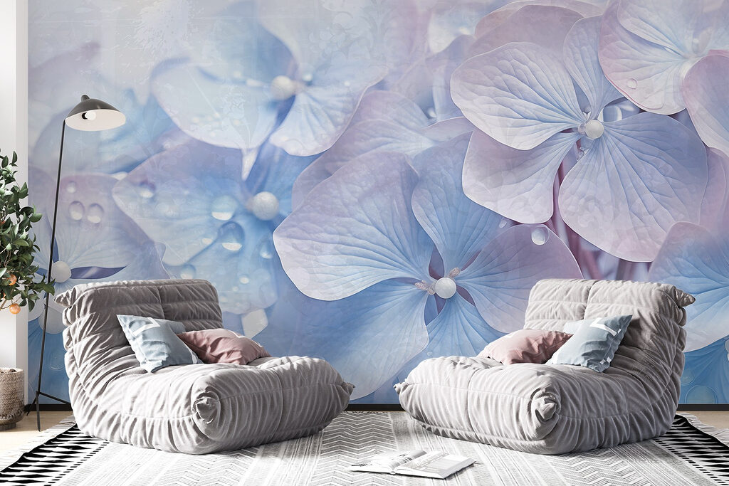 Delicate petals in soft hues