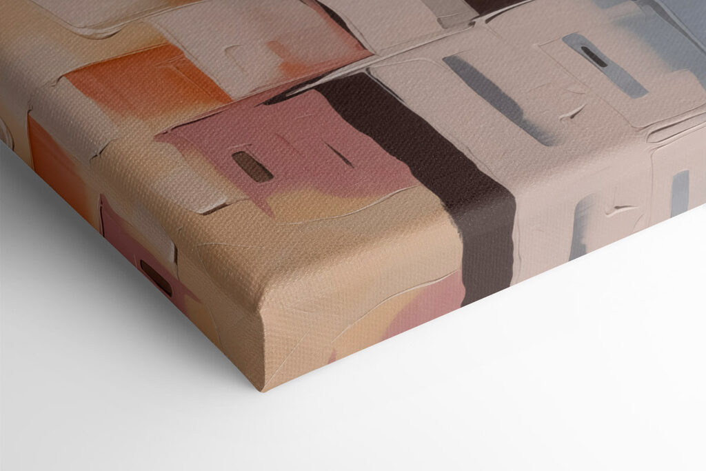 Painting of a spiraling pattern