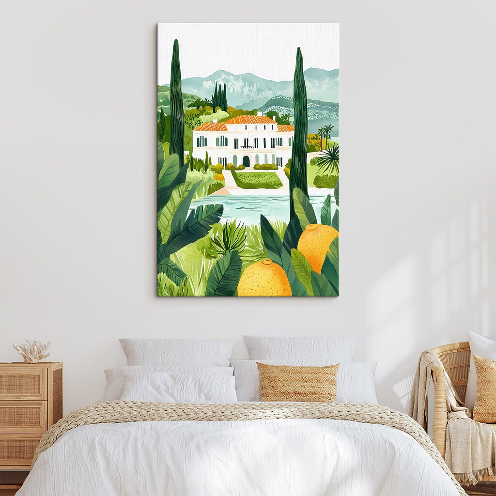 House with a pool and trees