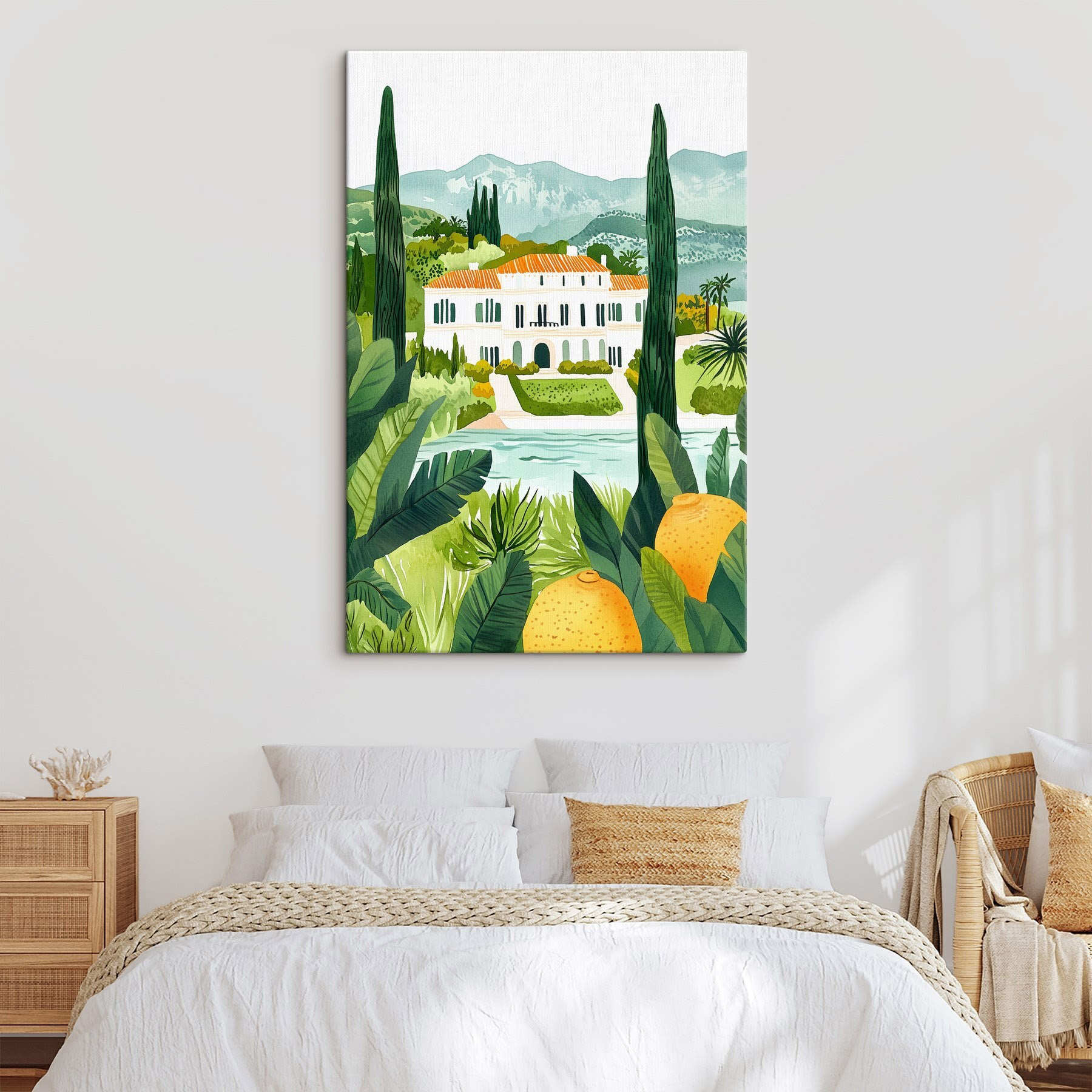 House with a pool and trees