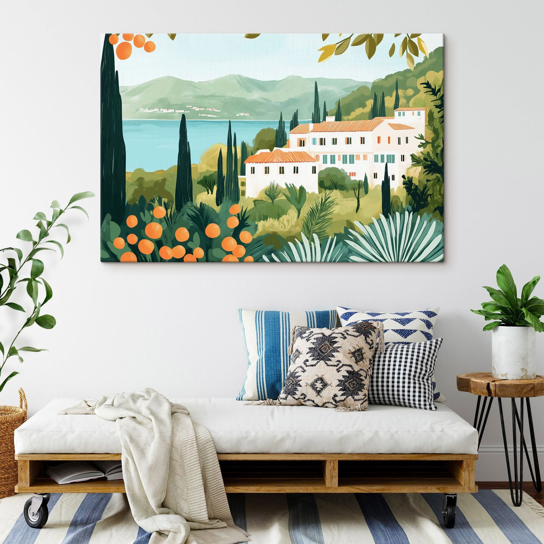 House surrounded by trees and plants