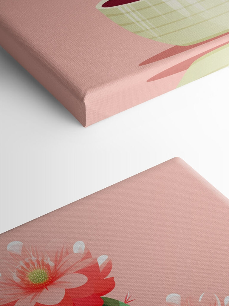 Cactus with pink flowers