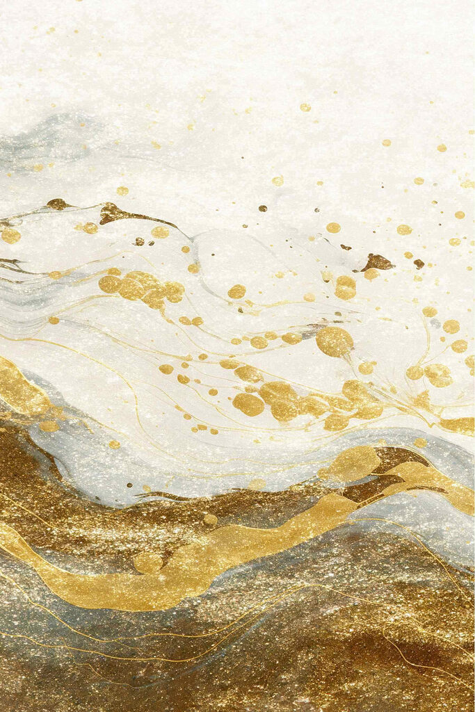 Flowing abstract colors and organic shapes