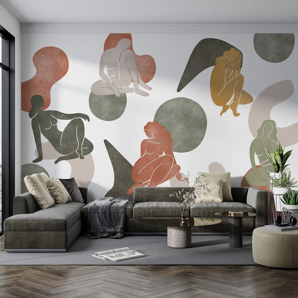 Group of women sitting on a circle Group of women sitting on a circle