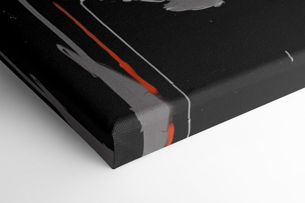 Painting of a woman's lips Painting of a woman's lips