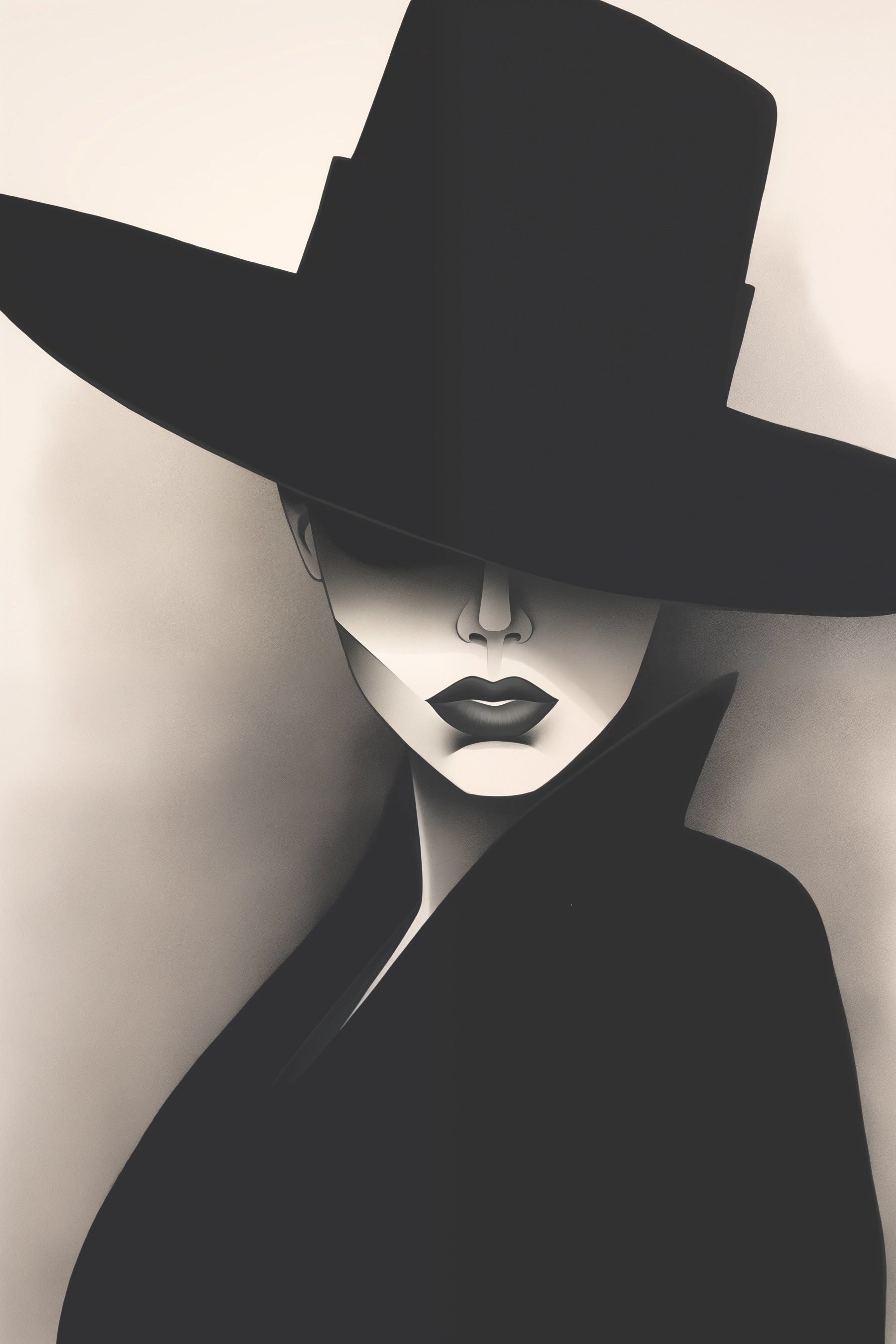 Woman wearing a hat