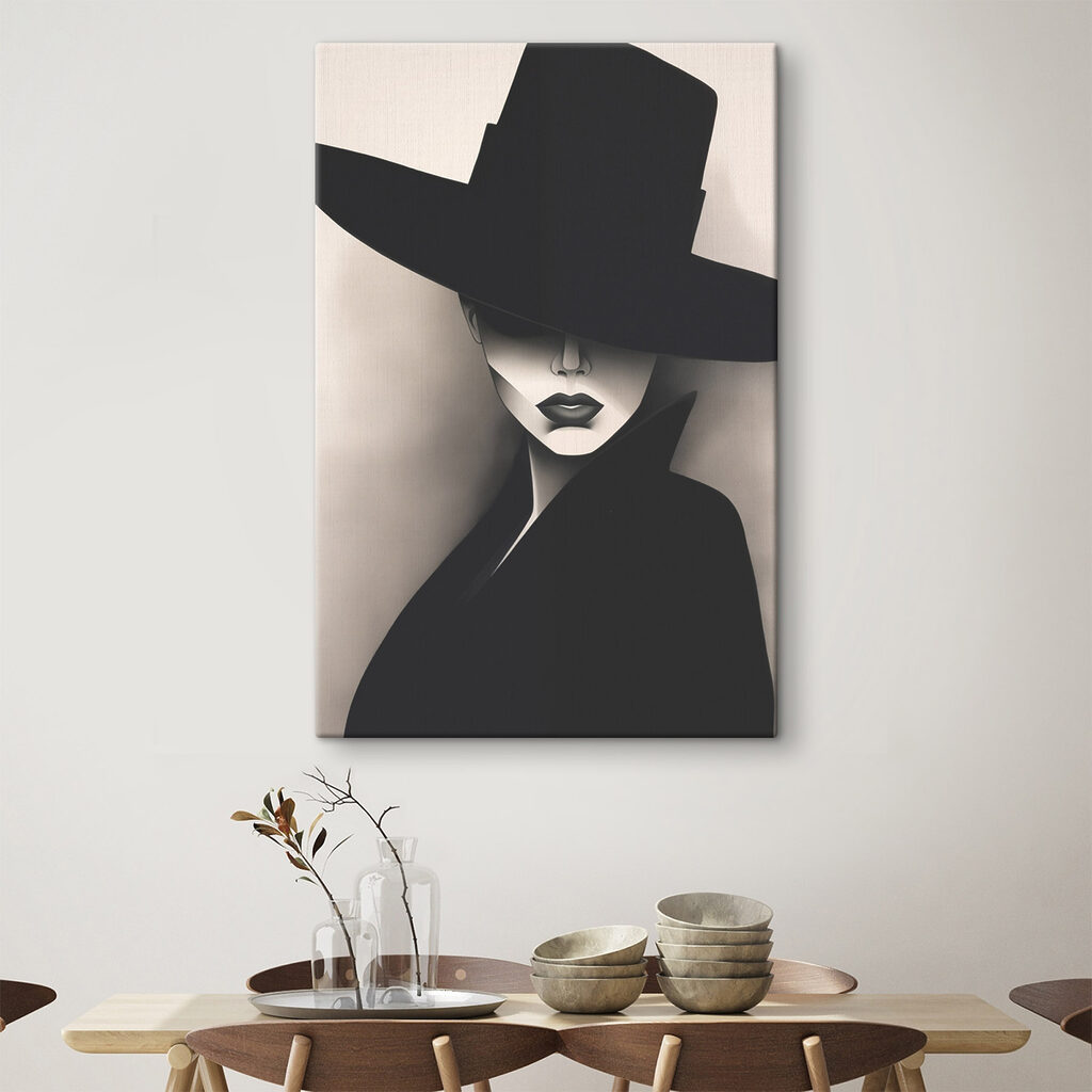 Woman wearing a hat Woman wearing a hat