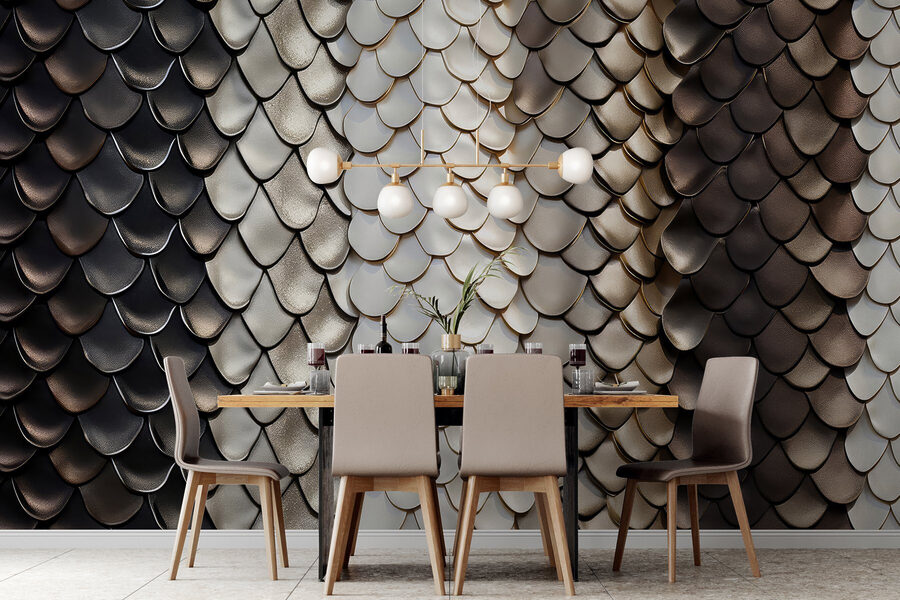 Textured patterns in neutral hues Textured patterns in neutral hues