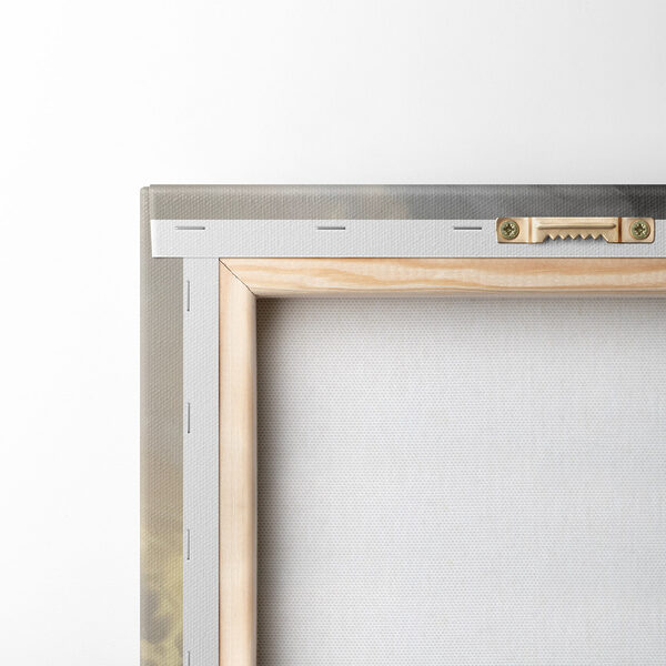 Lightning striking in the sky