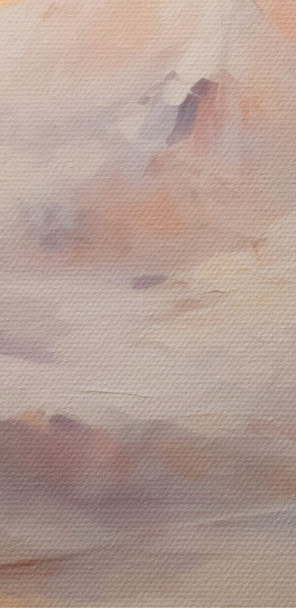 Malba zasněženého pohoří Malba zasněženého pohoří